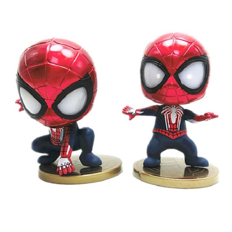 Kit 5 Juguetes Muñecos Figuras Spiderman Avengers