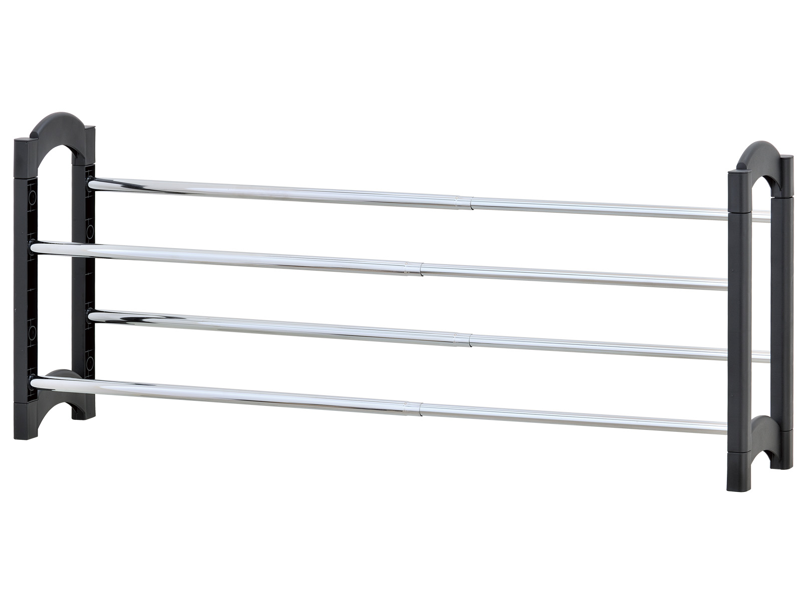 Zapatera Horizontal Ajustable Cromada 12 Pares Namaro Design