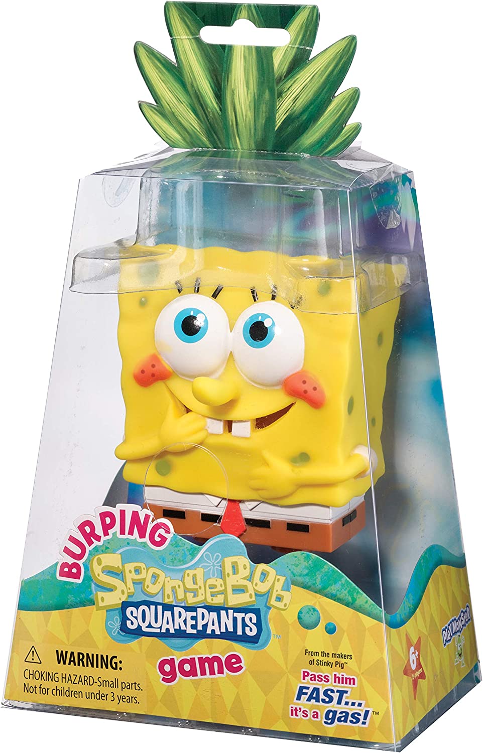 Muñeco Bob Esponja Burping Squarepants Eructos Y Sonidos