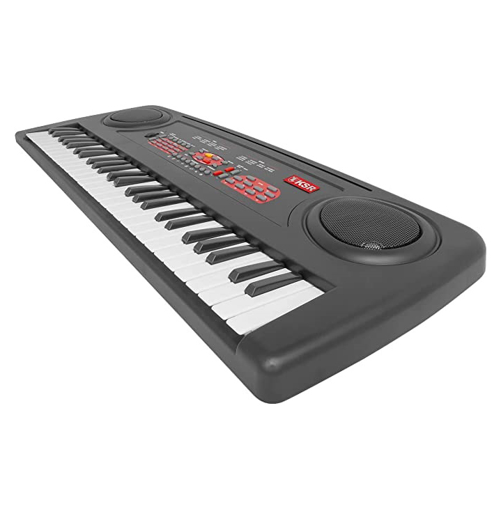 Teclado KAISER TEC-MTC-5470 De 54 Teclas Y Micrófono