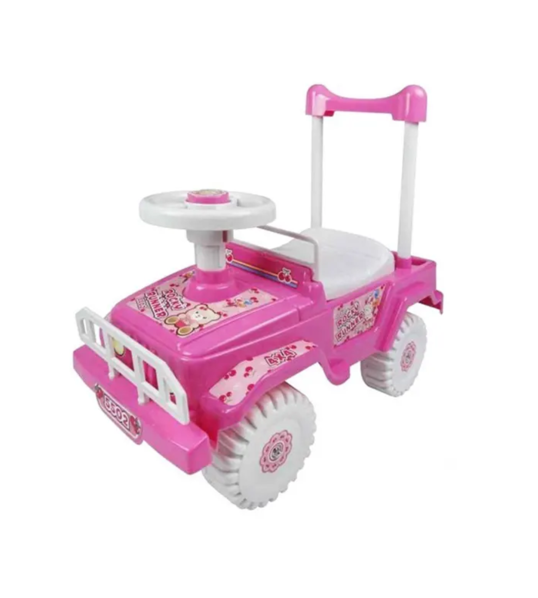 Carrito Montable Jeep MyToy Rokitas Rosa