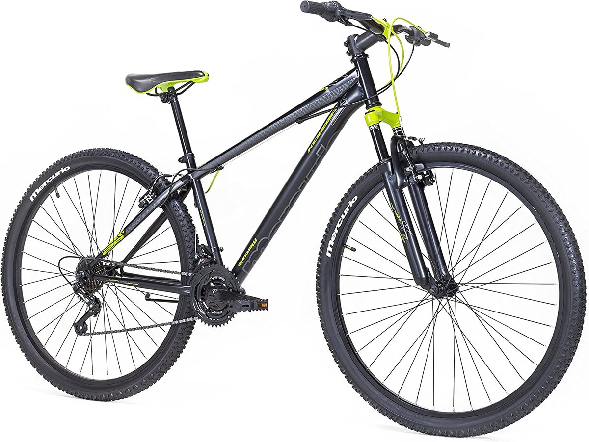 Bicicleta Montaña Kaizer Rodada 29 21V 17474 Mercurio negro/verde