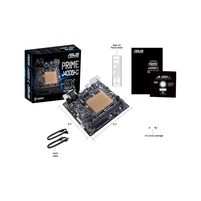 MB Asus Prime J4005I-C INTEL CELERON J4005I 2400 DDR4 HDMI