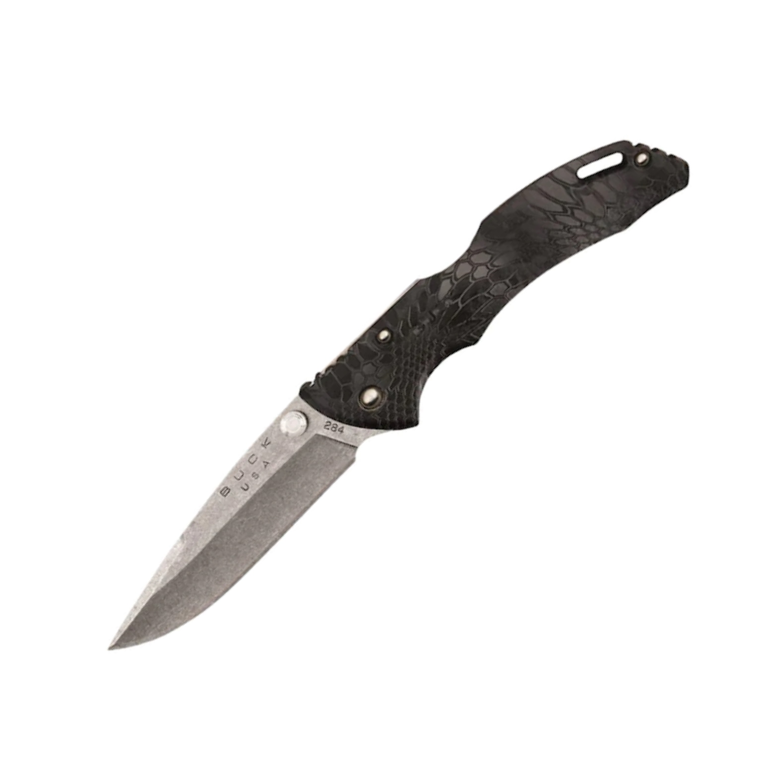 Bu284cms27 Buck Navaja Bantam Camo Kryptek Typhon Filo Plano
