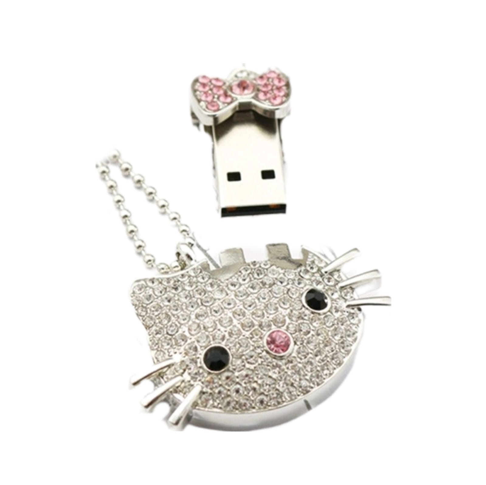 USB Hello Kitty 64 GB Pedrería y Colgante