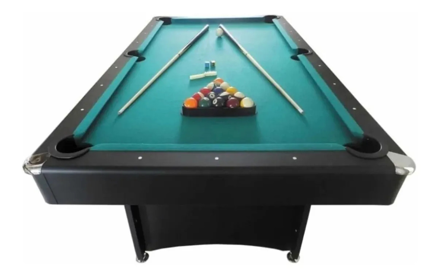Mesa Billar Incluye Bolas Triangulo Y Tacos