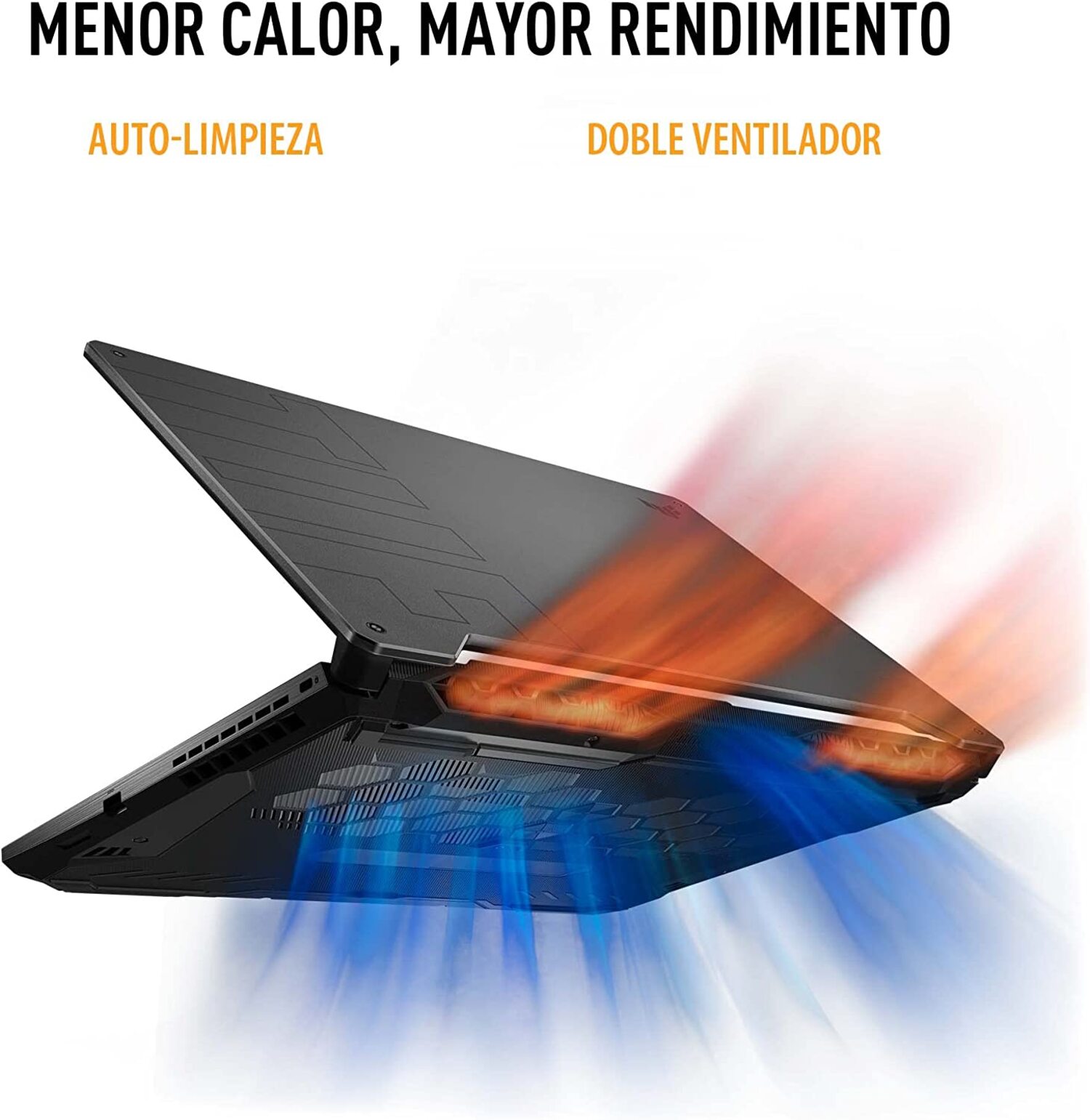 Asus Laptop Gamer TUF F15 / FX506HEB-HN145W / GeForce RTX 3050 Ti / Intel Core i5 11th Gen / 15.6 Pulgadas / 512gb SSD / 8gb RAM / Gris