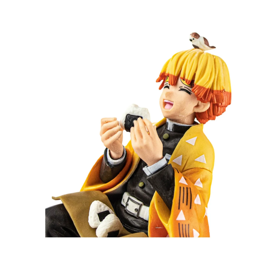 Juguete Muñeco Figura Zenitsu Kimetsu Demon Slayer Con Caja