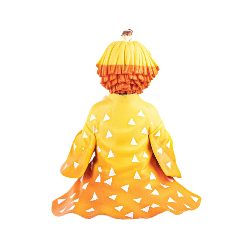 Juguete Muñeco Figura Zenitsu Kimetsu Demon Slayer Con Caja