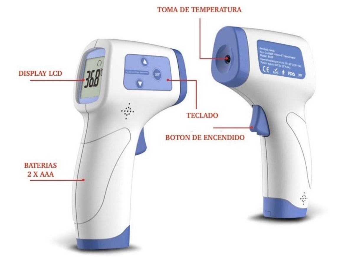 TERMOMETRO INFRAROJO