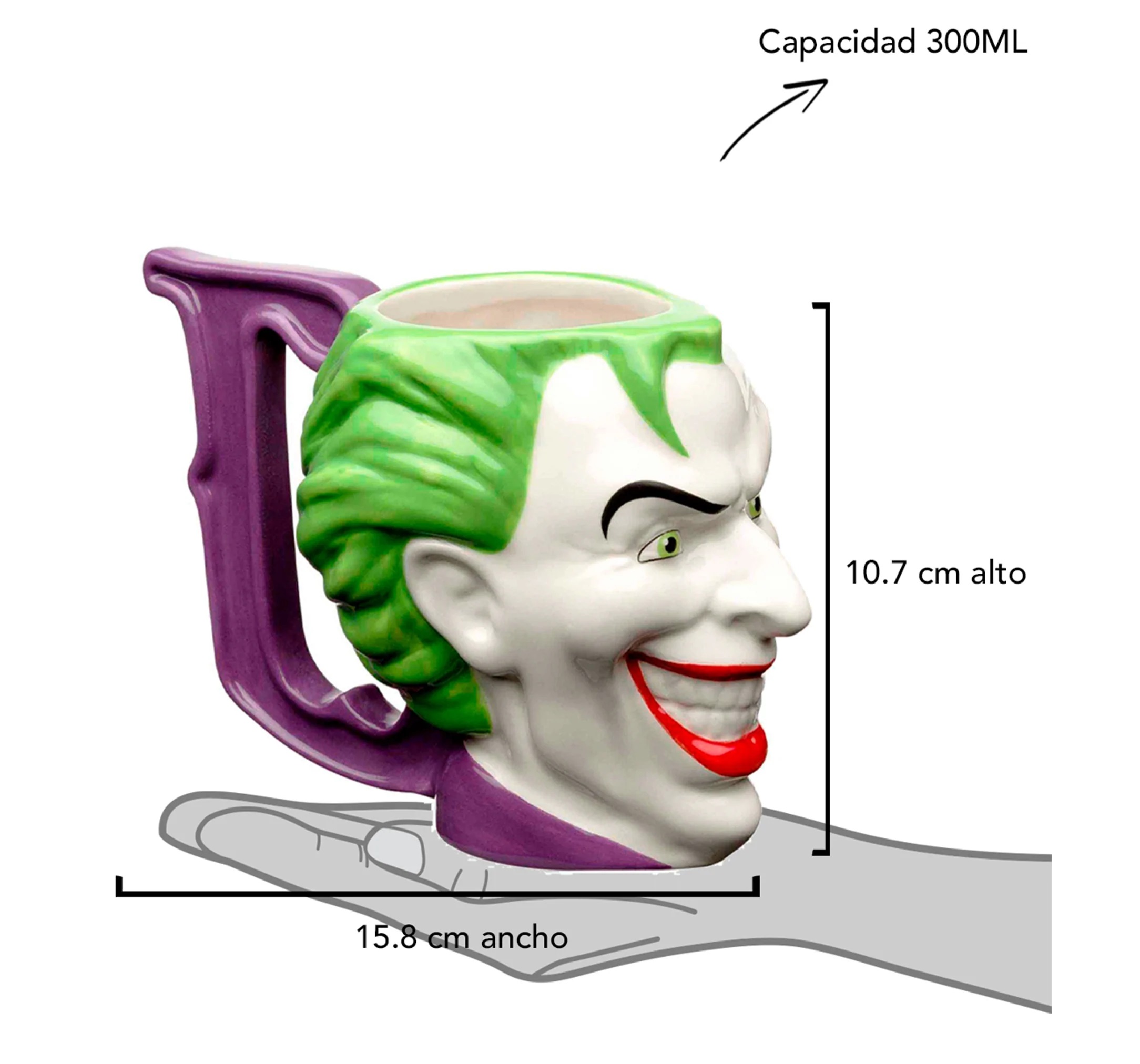 Taza Para Café 3D Joker 