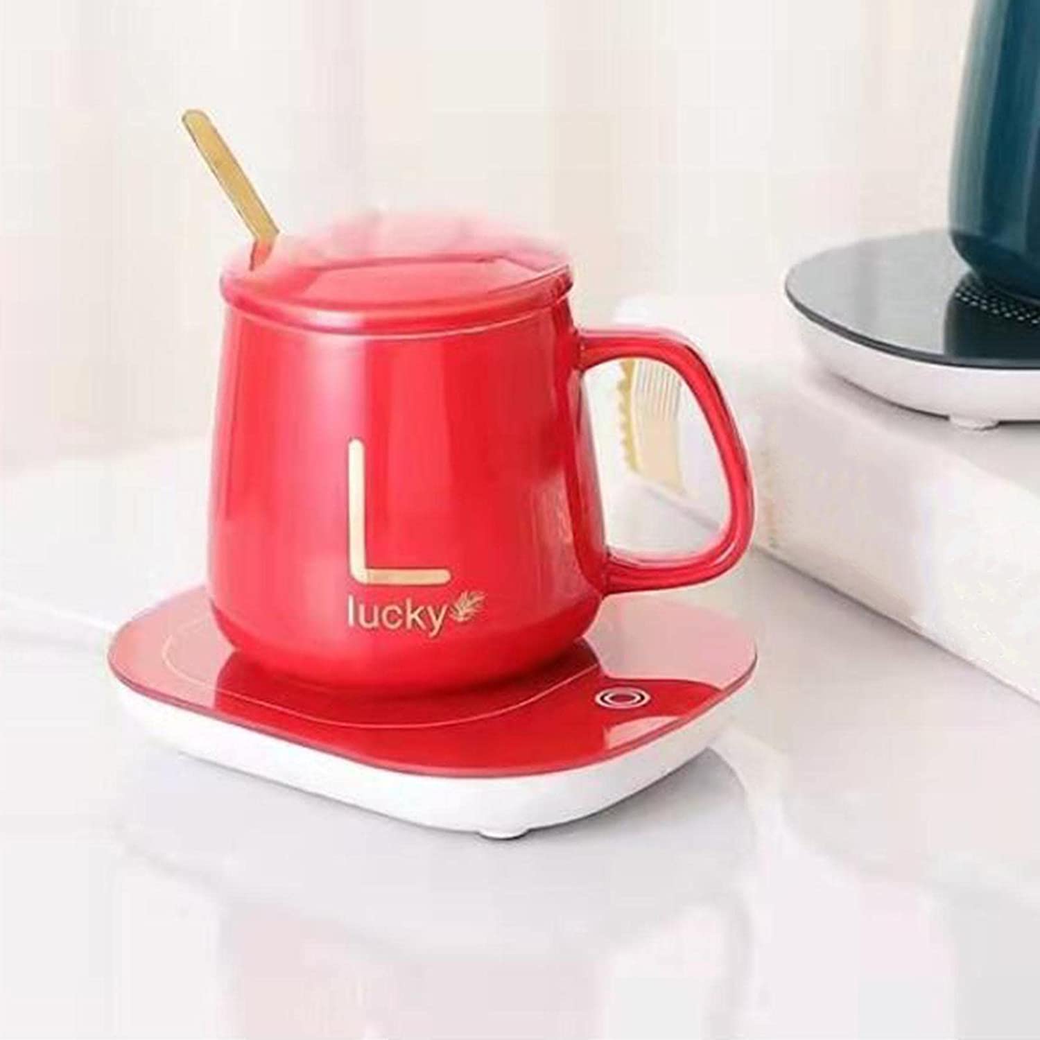 Taza Calentador Y Cucharilla