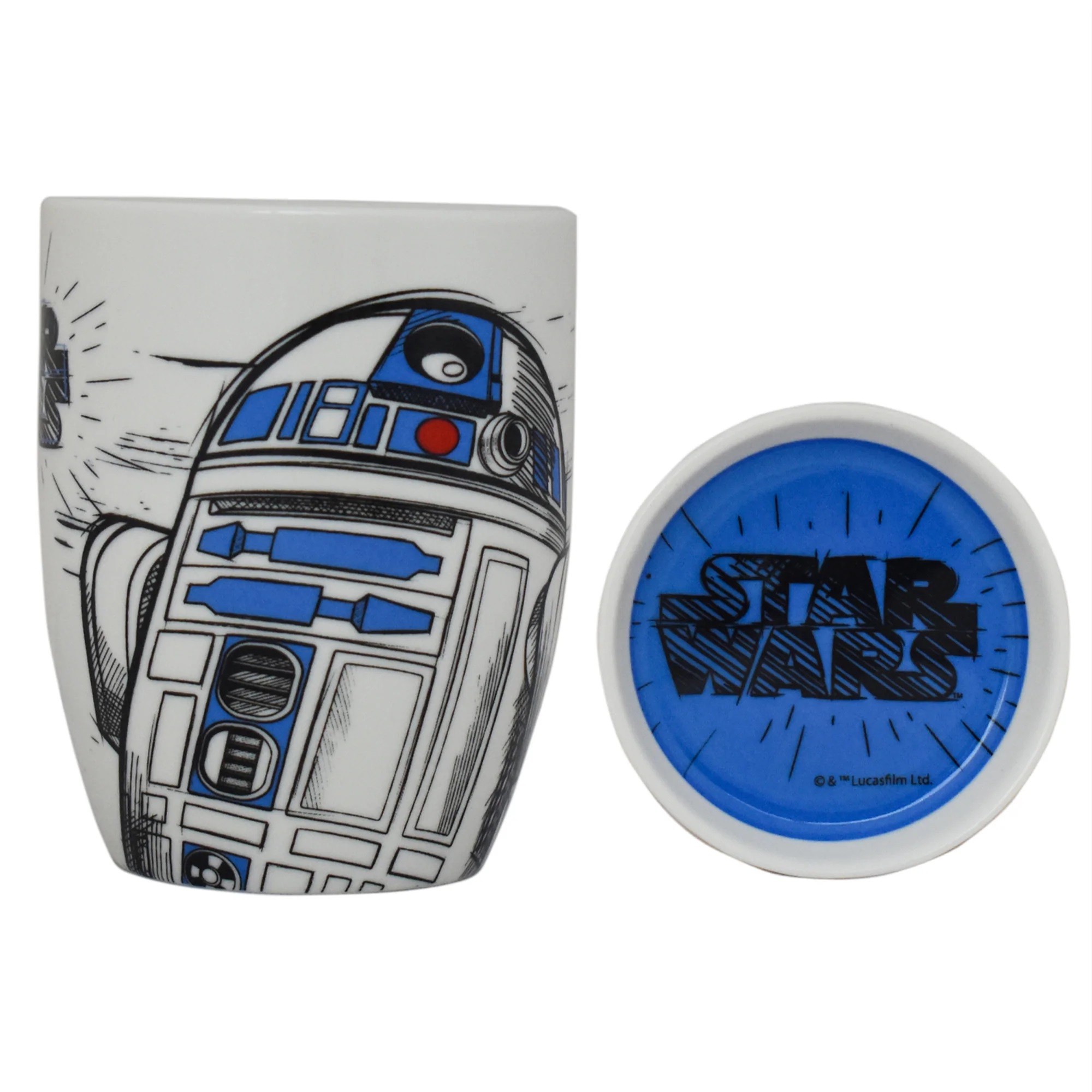 Taza R2D2 Con Tapa