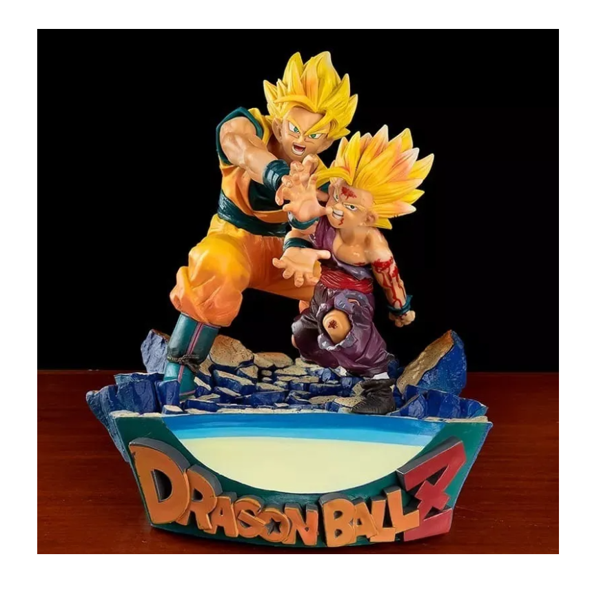 Juguete Muñeco Figura Dragon Ball Z Goku Y Gohan Kamehameha
