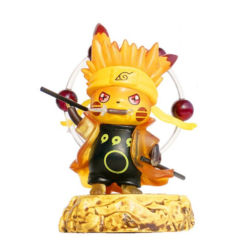 Juguete Muñeco Figura Pikachu Naruto Pokemon Anime
