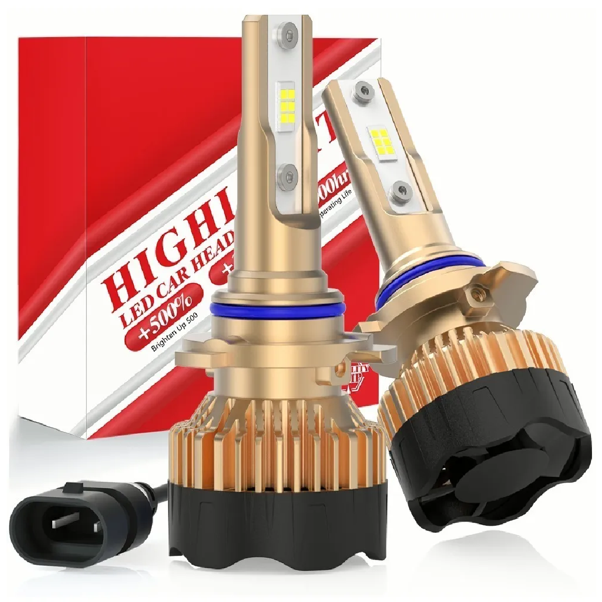 Kit Bombillas De Luz Alta O Baja Conector 9005