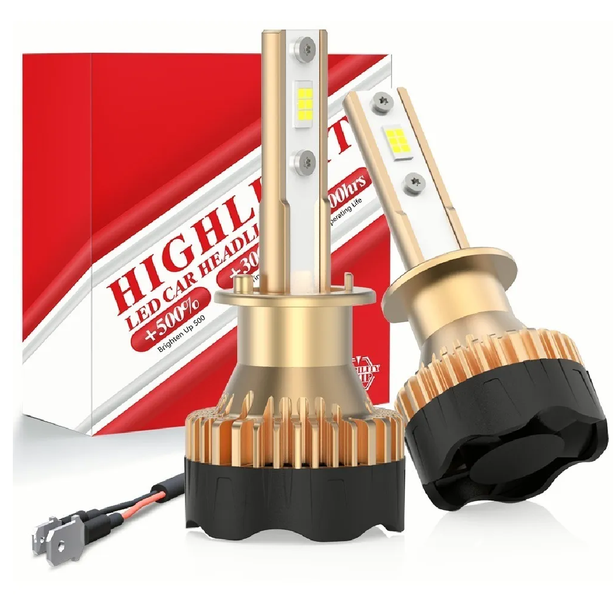 Kit Bombillas De Luz Alta O Baja Conector H1