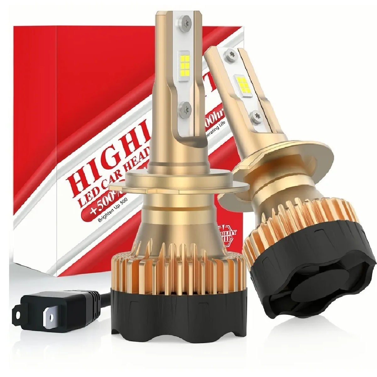 Kit Bombillas De Luz Alta O Baja Conector H7