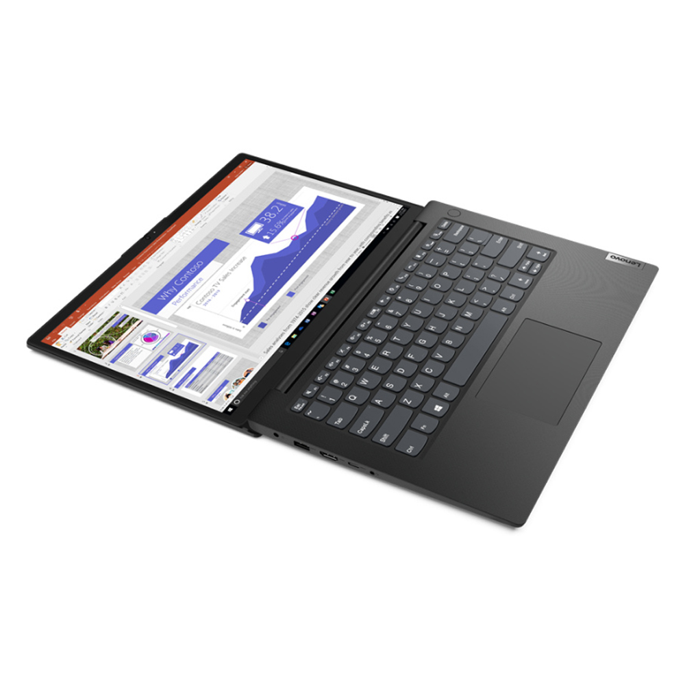 Laptop Lenovo V14 G2 IJL Celeron N4500 128GB-4GB Ram Windows 11- Negro + Impresora + mouse