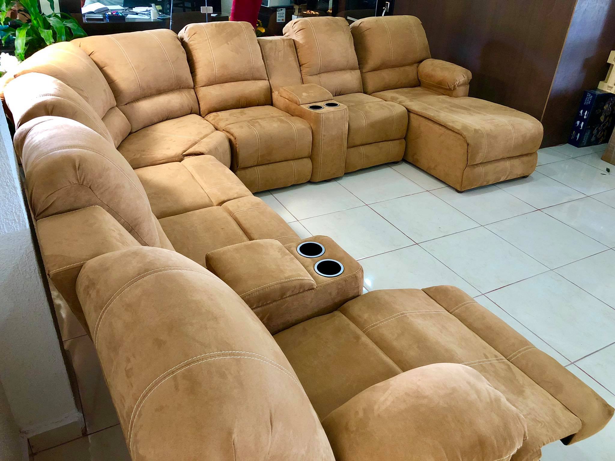 Sala Modular Libertad Especial Limited Esquinera - CAFÉ