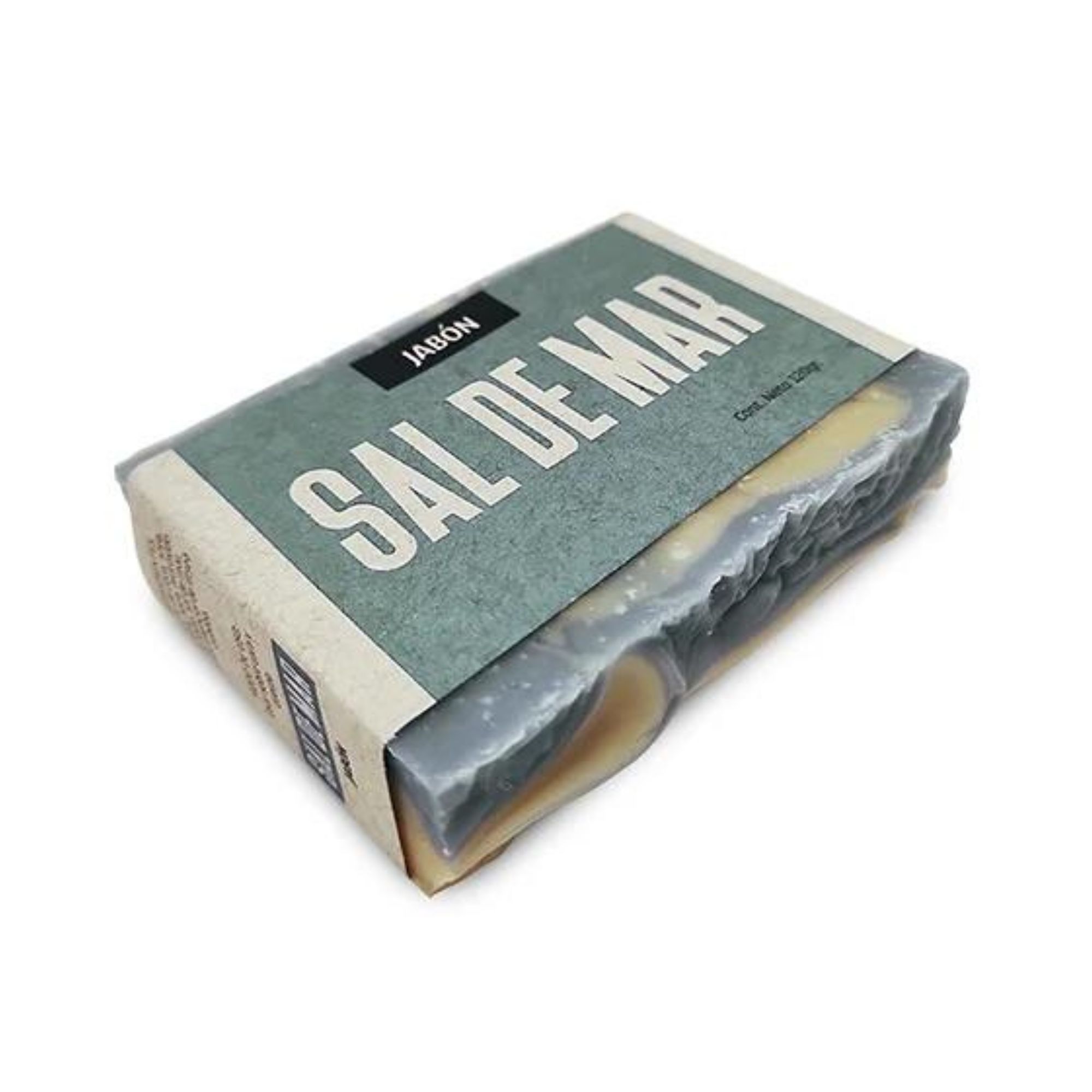 Jabón Sal De Mar 120g Volviendo Al Origen Artesanal