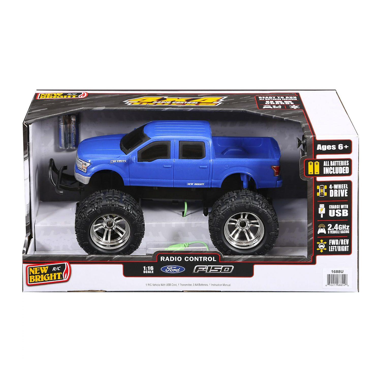 New Bright RC Ford F150 1:16 Control Remoto