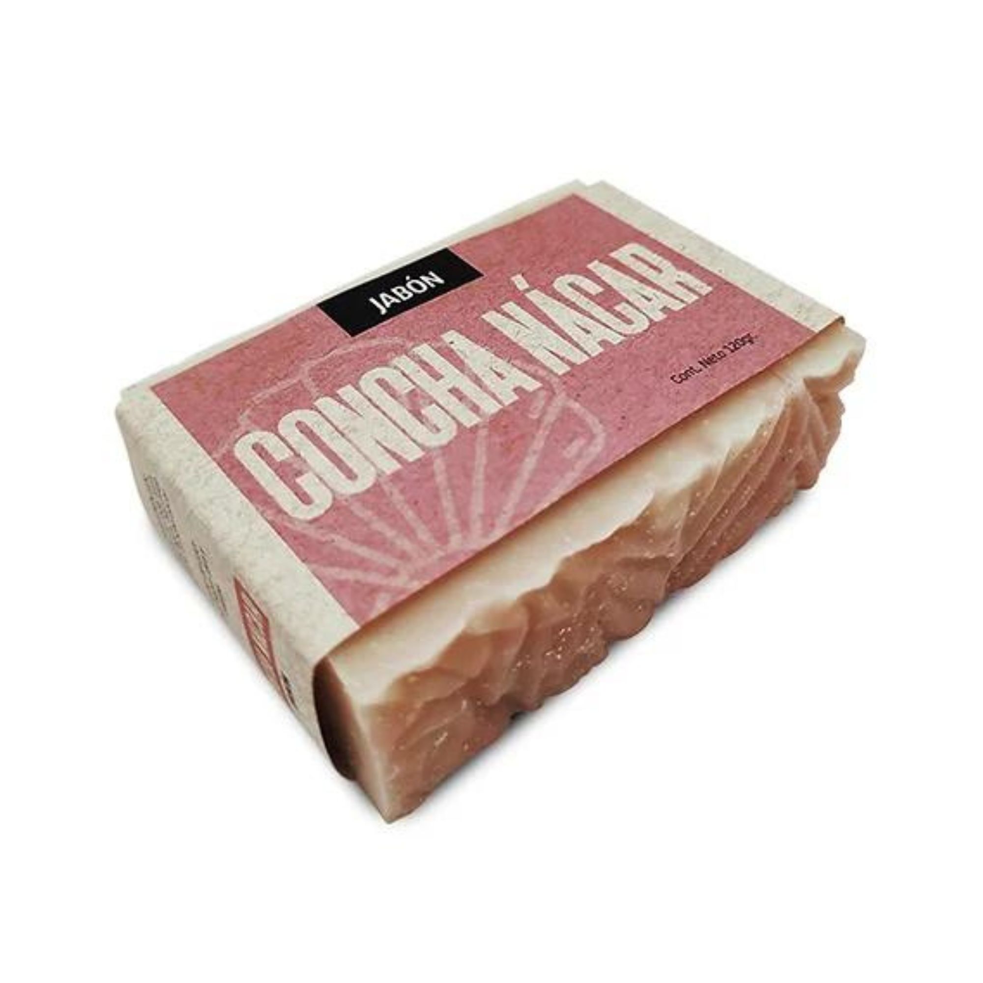 Jabón Concha Nácar 120g Volviendo Al Origen Artesanal