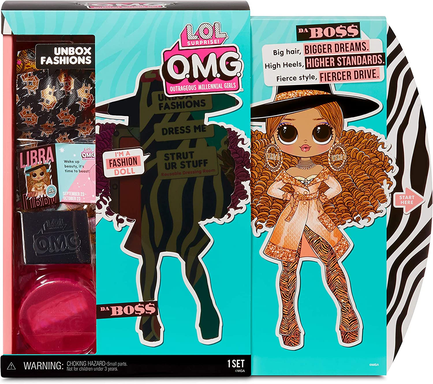 Muñeca Lol Surprise Omg Serie 3 Da Boss 20 Sorpresas