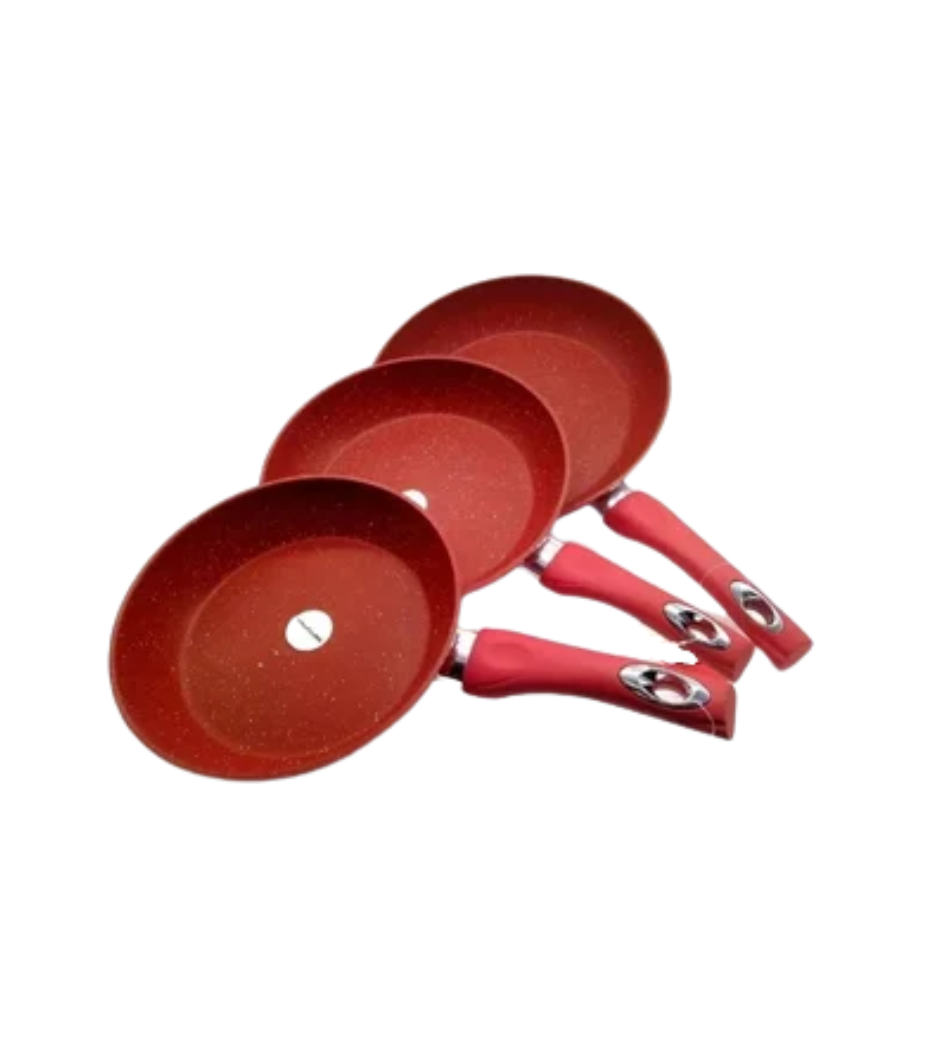 Juego de 3 sartenes Alba Kuche