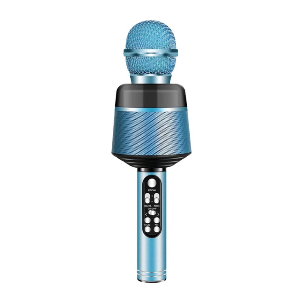 Micrófono inalámbrico bluetooth para karaoke Gasdgets&Fun con luces LED