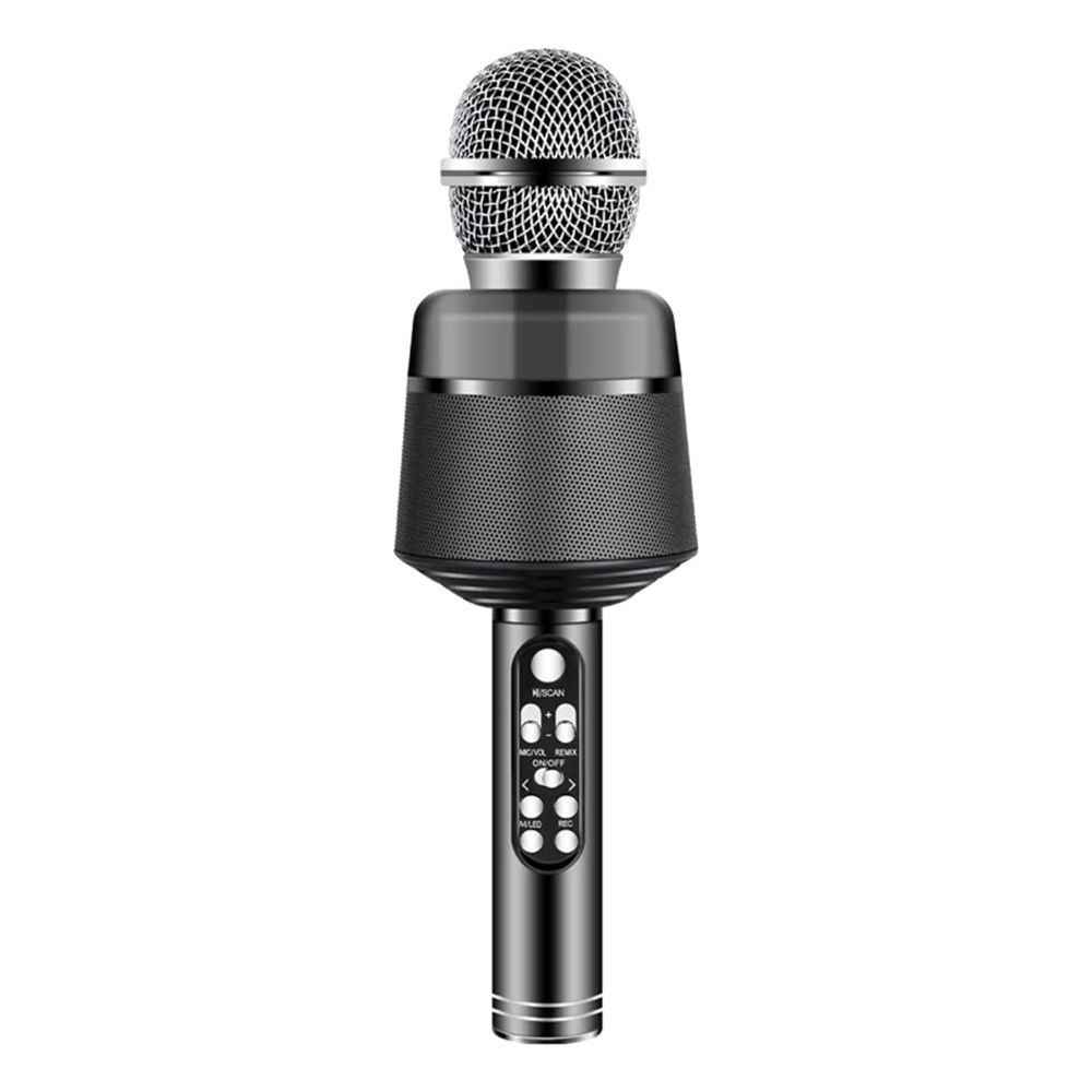 Micrófono inalámbrico bluetooth para karaoke Gasdgets&Fun con luces LED