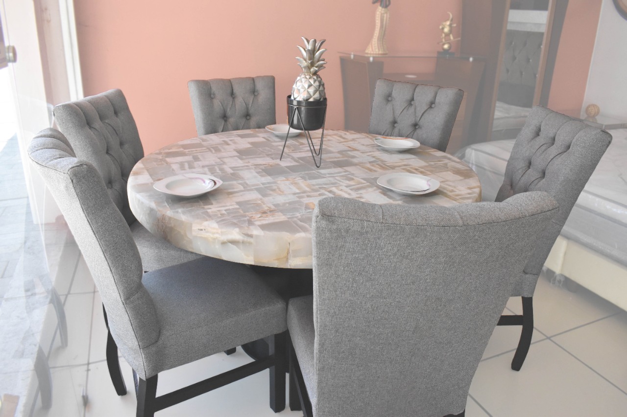 Comedor Circular Onix 6 Plazas