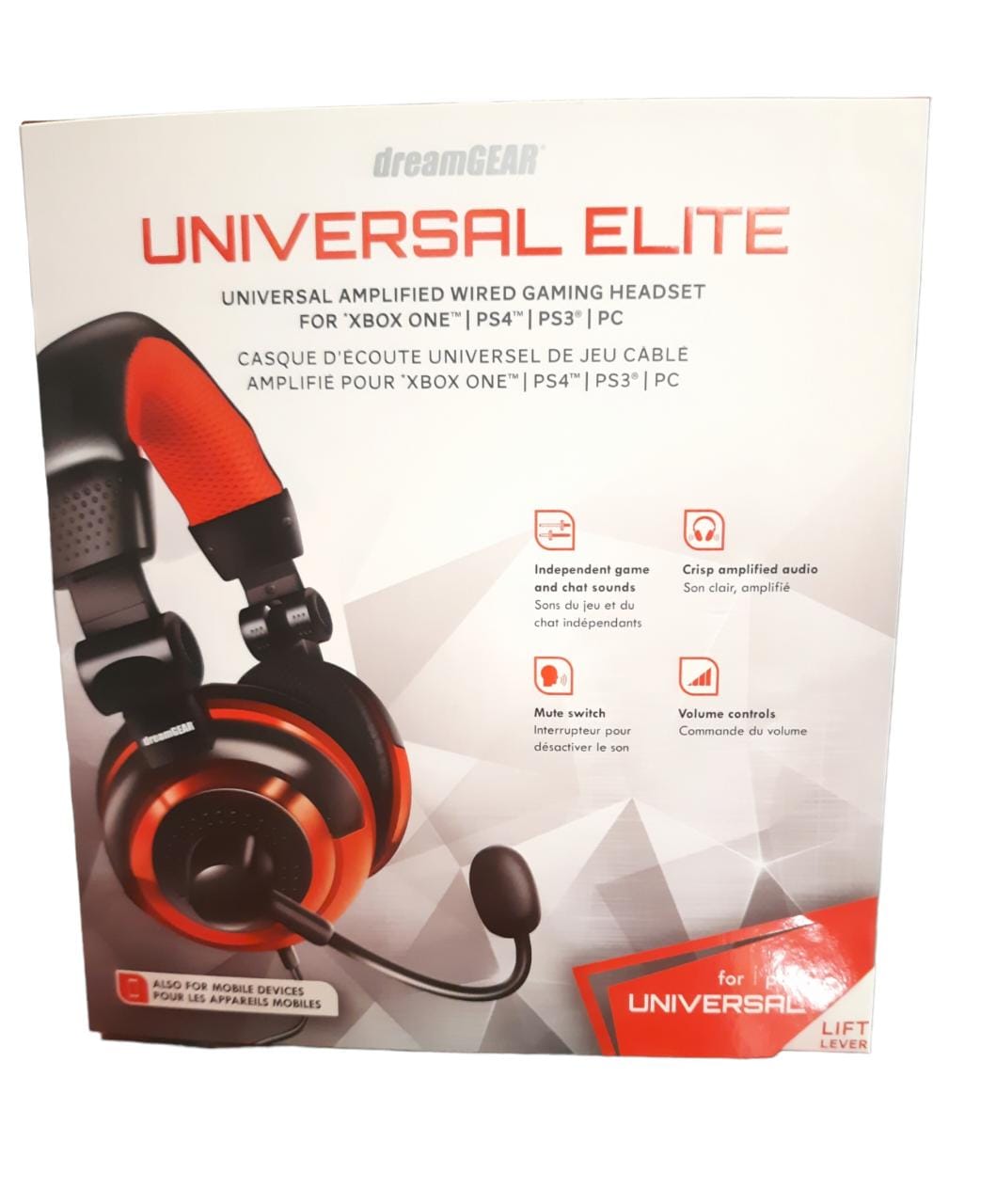 audífonos gamer dreamgear elite universal ps xbox switch cel