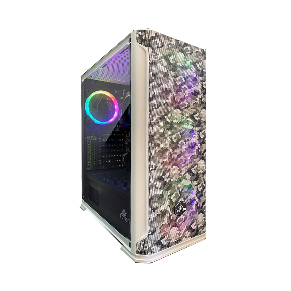 Pc Gamer JATS Ryzen 5 5600G / 16 GB Ram Dual / 480 GB SSD color Blanco		