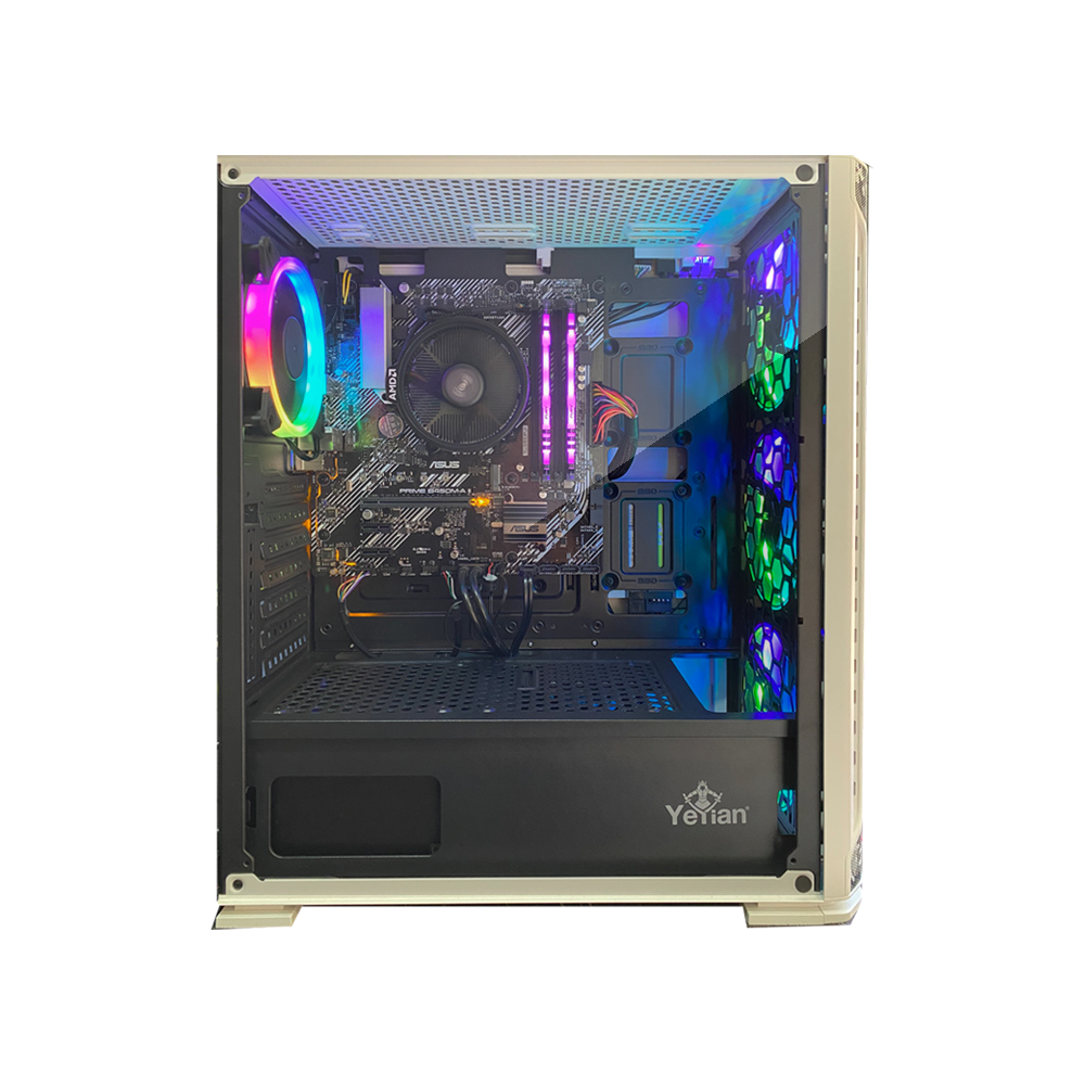 Pc Gamer JATS Ryzen 5 5600G / 16 GB Ram Dual / 480 GB SSD color Blanco		