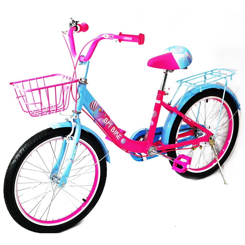 Bicicleta BM Bike R-20 Niña Fiusha con Azul