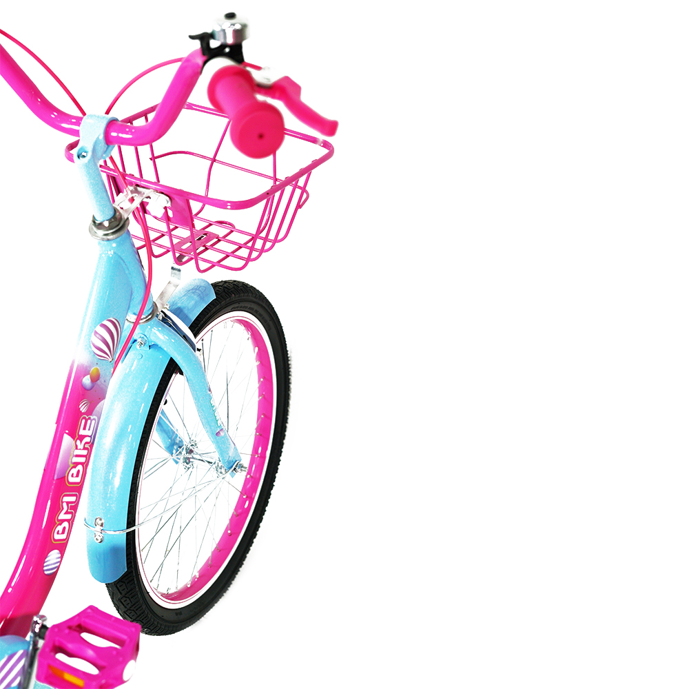 Bicicleta BM Bike R-20 Niña Fiusha con Azul