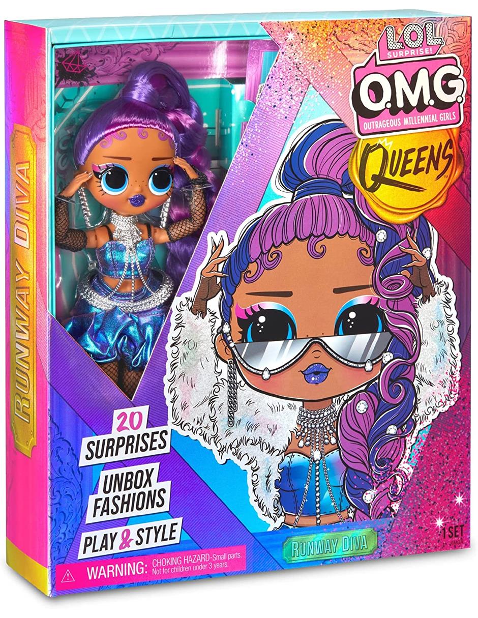 Lol Surprise O.m.g. Queens Runway Diva 20 Sorpresas