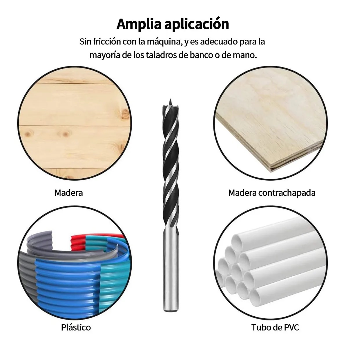 Juego De Brocas Multiuso Con Caja De Herramientas 111 Pzs