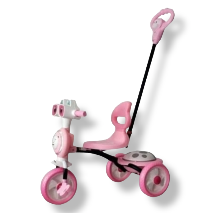 Triciclo de entrenamiento de equilibrio.  con baston desmontable alta calidad Premium