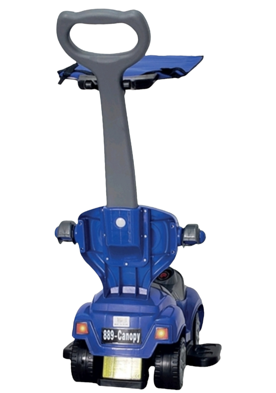 Coche para bebes con bastón para papá