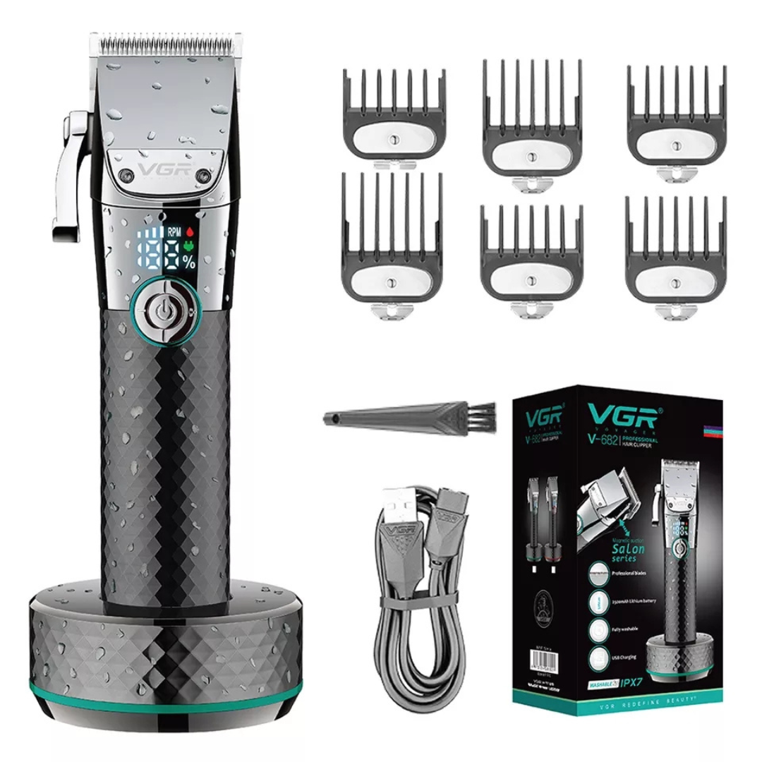  VGR V-682 Clipper maquina corte de cabello profesional recargable 