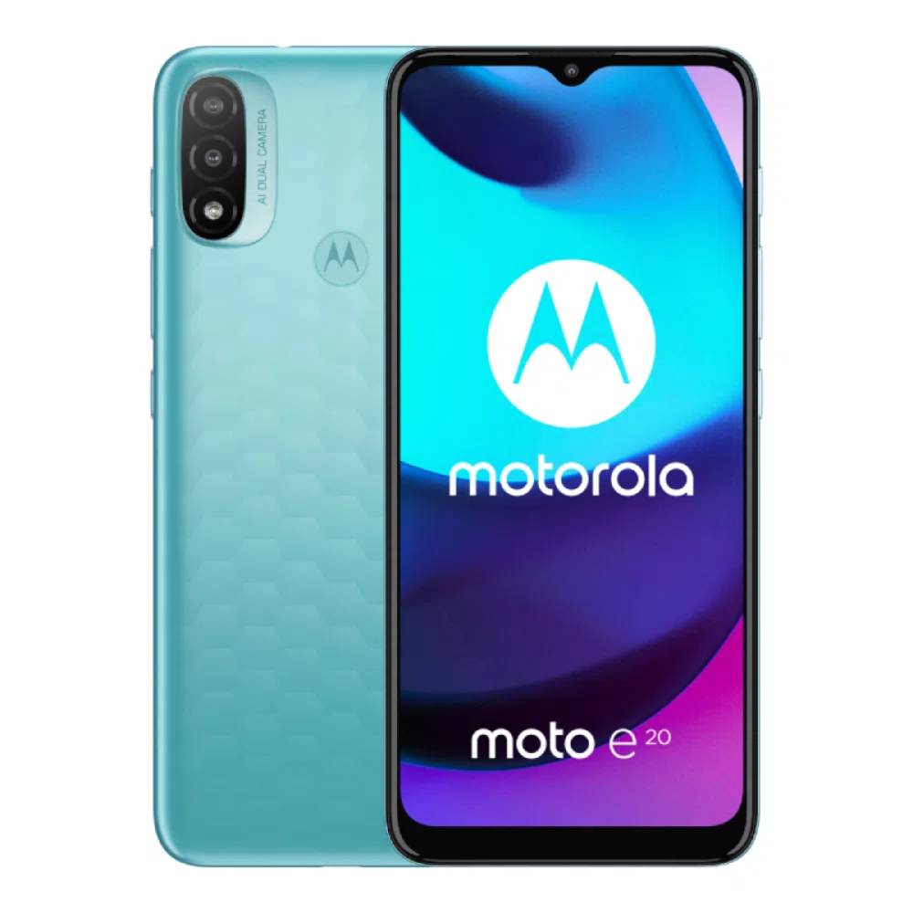 Motorola E20 2/32GB Azul Turquesa (Dual SIM)