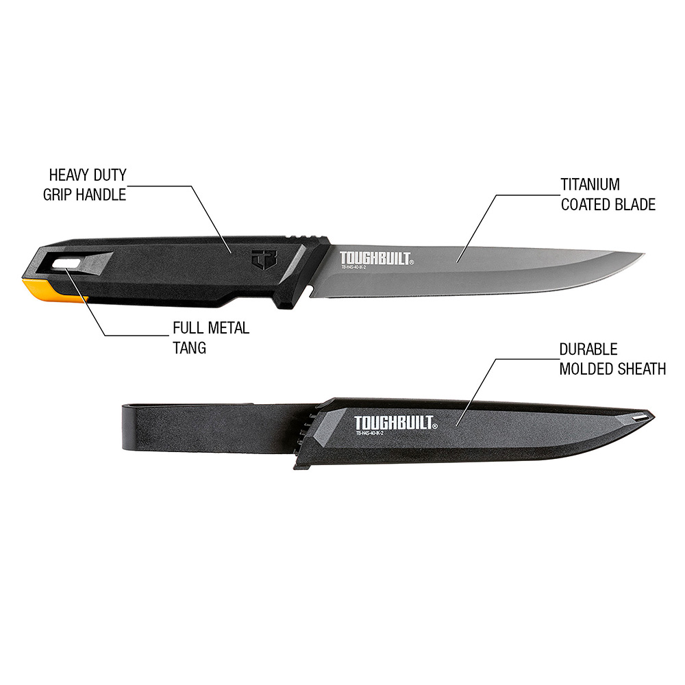 Cuchillo Toughbuilt Tb-h4s-40-ik-2 Para Corte De Aislamiento 