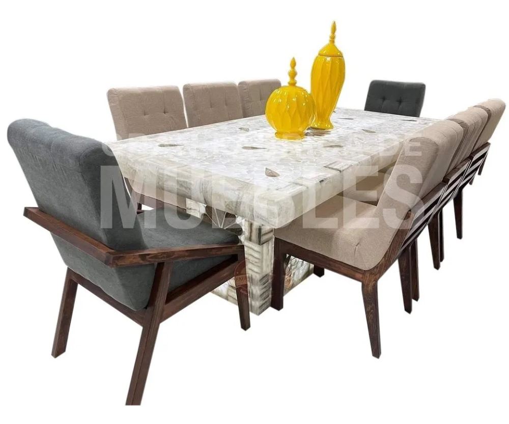 Comedor Base y Cubierta Onix 8 Plazas 