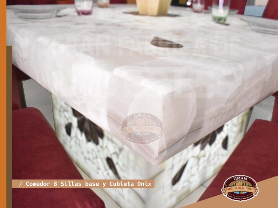 Comedor Onix Cuadrado 8 Plazas