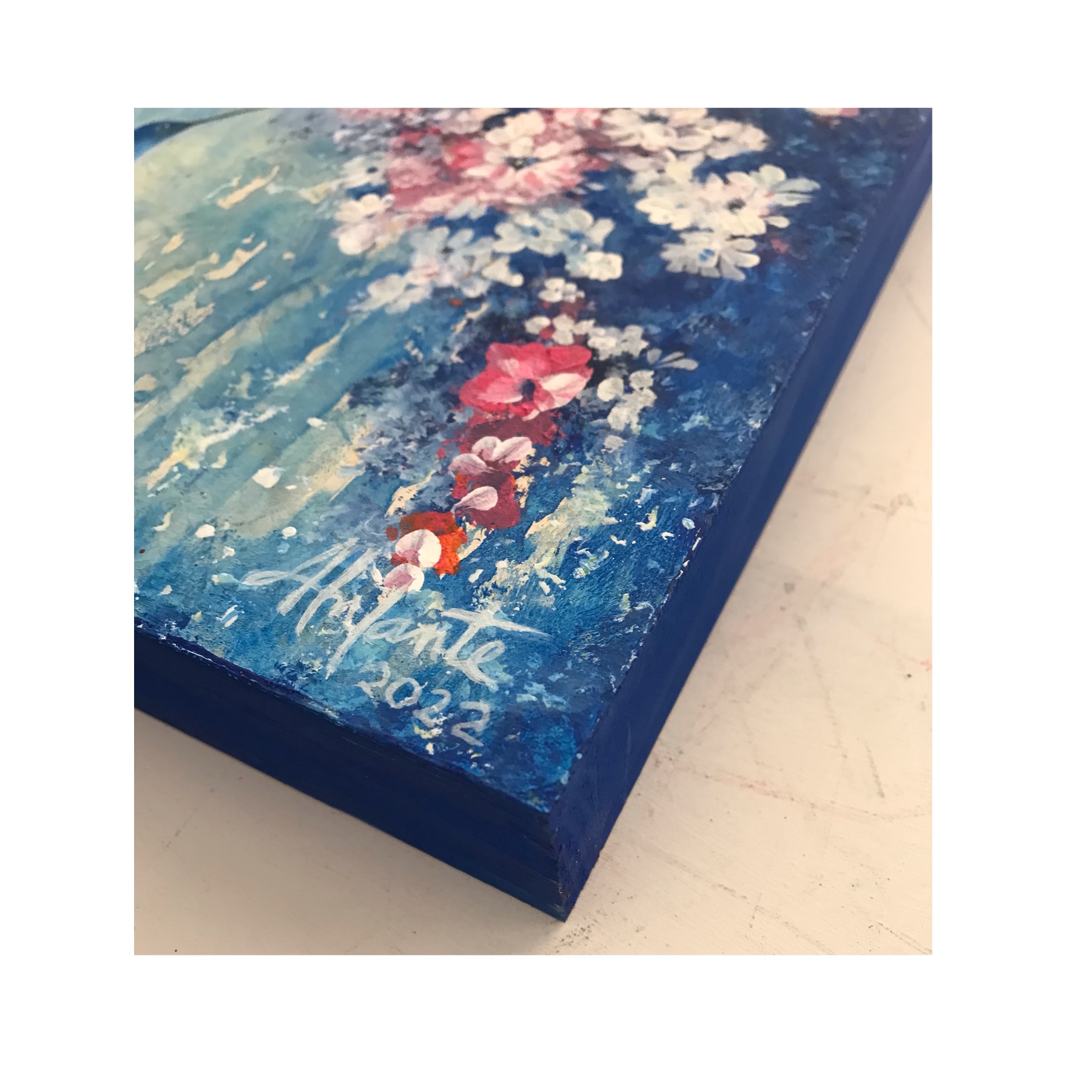 Claro de Luna y colibrí