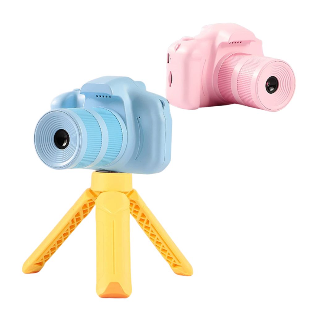Cámara digital dual 4K con trípode Gadgets&Fun para niños.