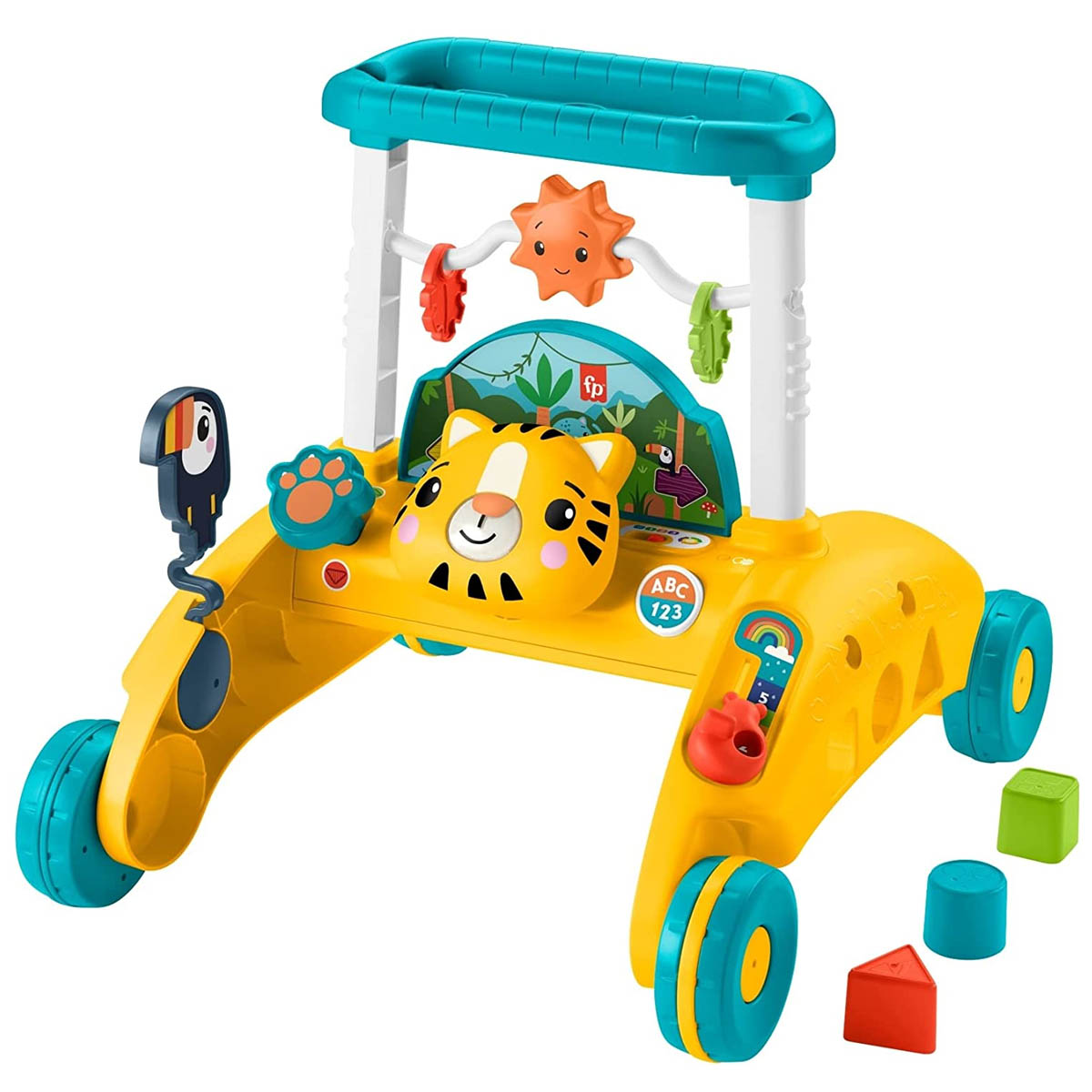 Fisher-Price Andadera De Dos Lados Primeros Pasos Tigre 