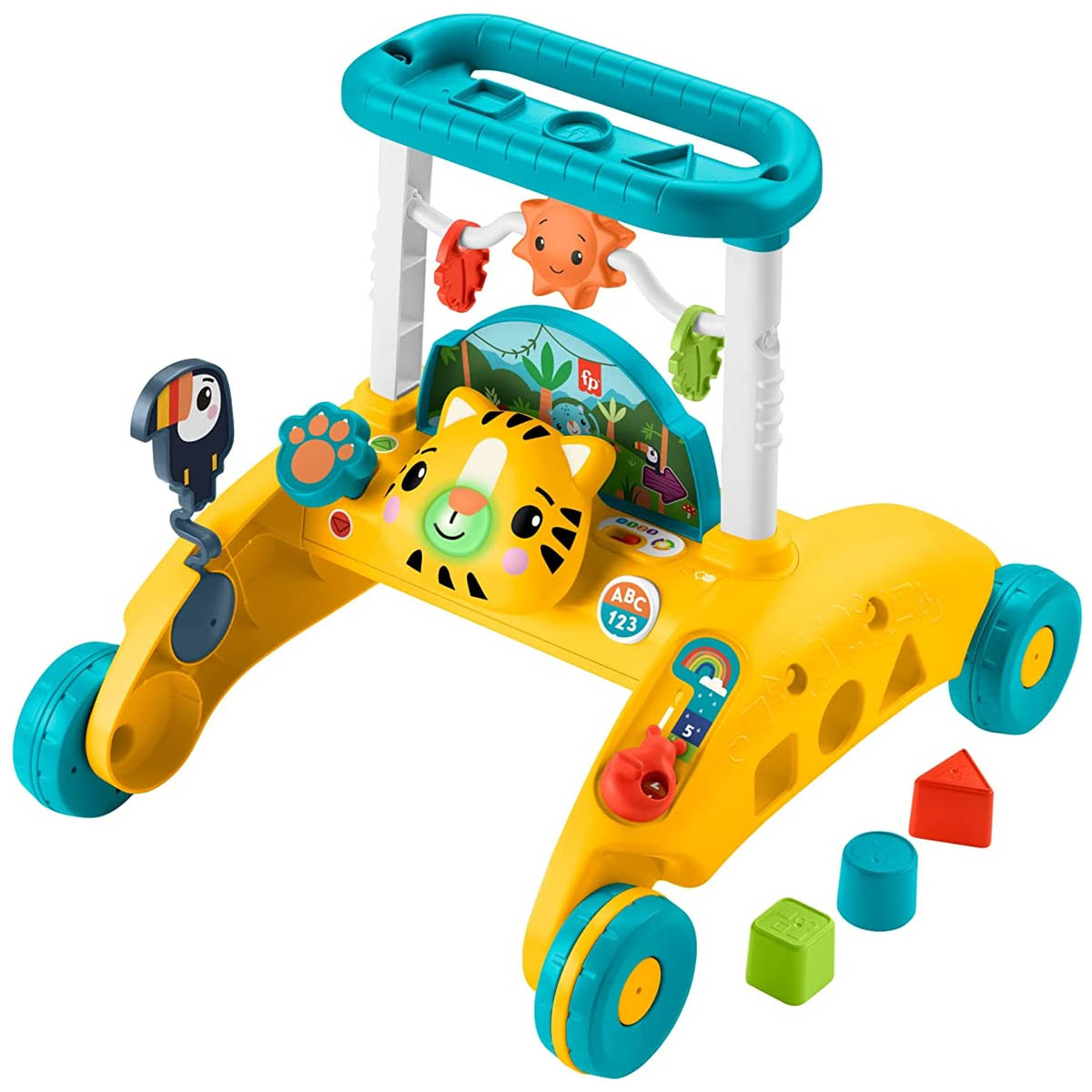Fisher-Price Andadera De Dos Lados Primeros Pasos Tigre 